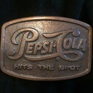 Vintage Pepsi Cola Belt Buckle